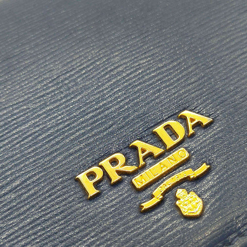 プラダ PRADA VITELLO MOVE Compact Wallet レディース