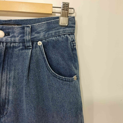 ヘザー Heather ハイウエストワイドデニムパンツ レディース M