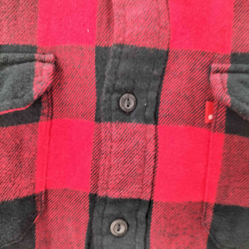 リーバイス Levis 赤チェック ネルシャツ メンズ M