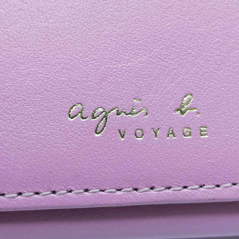 アニエスベーボヤージュ agnes b. VOYAGE コンパクト ウォレット 3つ折り 財布 レディース