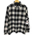 ルーカ RVCA バックプリント ブロックチェックネルシャツ メンズ M
