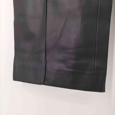 ザラ ZARA フェイクレザートラウザー レディース JPN:S