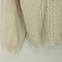 Binghamton Knitting USA製 ケーブルニットセーター メンズ M