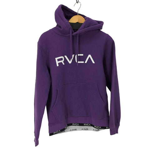 ルーカ RVCA BOTTOM LINE フロントロゴ プルオーバーパーカー メンズ XS