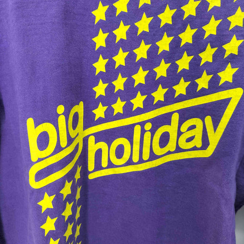 ティーエムティー TMT BIG HOLIDAY プリントクルーネックTシャツ メンズ L