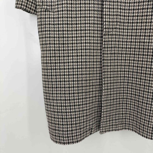 ジャーナルスタンダード JOURNAL STANDARD 17SS 千鳥格子 ウール ステンカラー コート メンズ