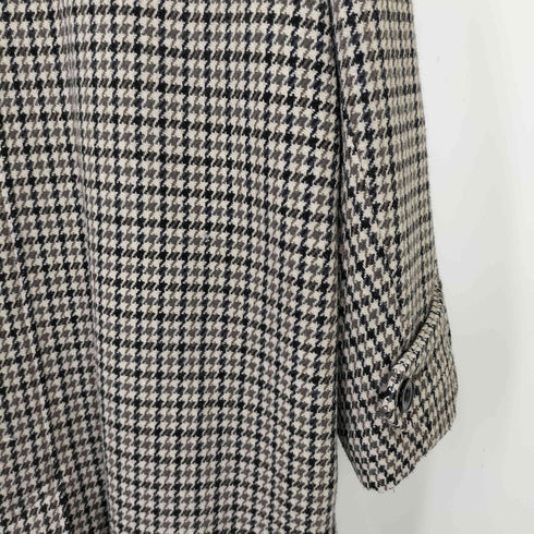 ジャーナルスタンダード JOURNAL STANDARD 17SS 千鳥格子 ウール ステンカラー コート メンズ
