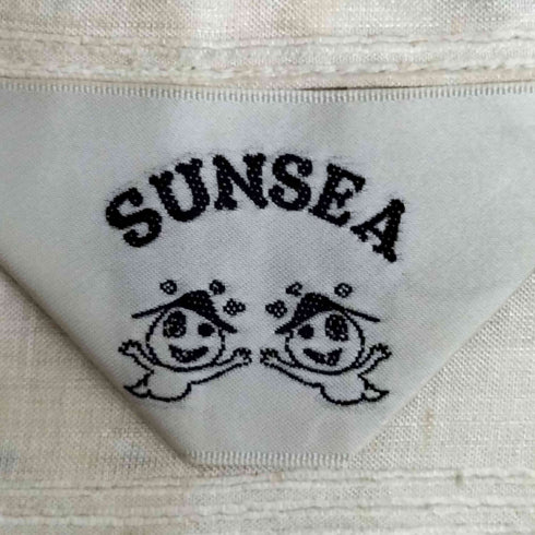 サンシー SUNSEA ARROW SILK SHIRT アロー シルクシャツ メンズ JPN:2