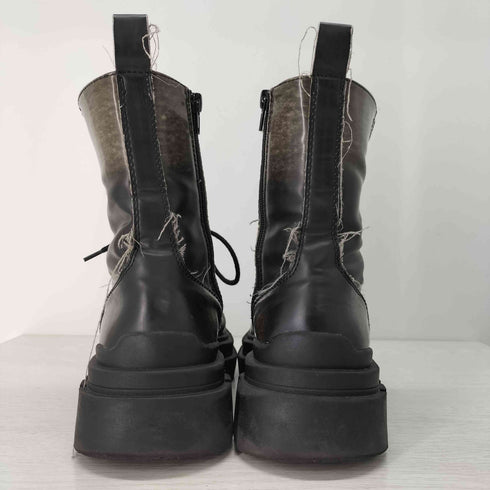 ベルシュカ BERSHKA 厚底レースアップブーツ メンズ JPN:25.5
