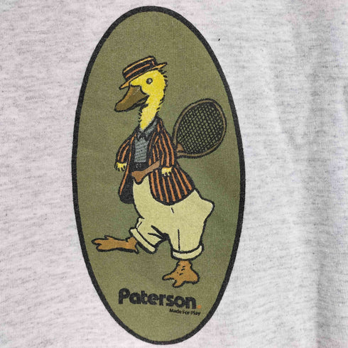 Paterson イラスト キャラクター プリント Tシャツ メンズ import:M