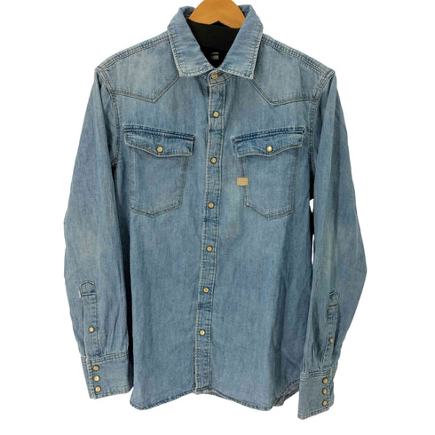 ジースターロー G-STAR RAW 3301 SLIM FIT Denim Shirt メンズ M