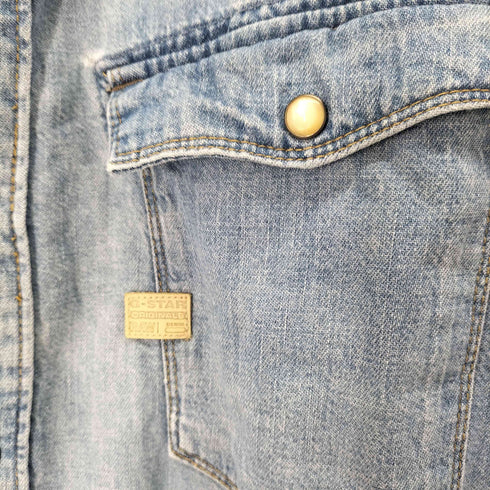 ジースターロー G-STAR RAW 3301 SLIM FIT Denim Shirt メンズ M