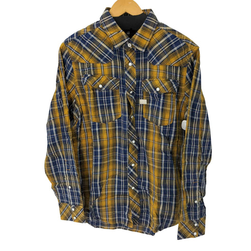 ジースターロー G-STAR RAW 3301 長袖チェックシャツ メンズ M