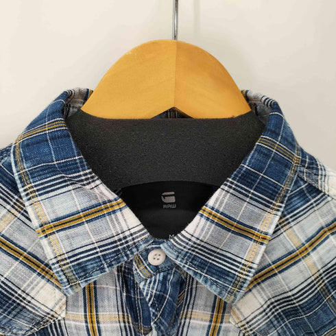 ジースターロー G-STAR RAW 3301 長袖チェックシャツ メンズ M
