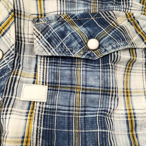 ジースターロー G-STAR RAW 3301 長袖チェックシャツ メンズ M