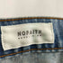 NOFAITH ダメージ加工ワイドデニムパンツ メンズ