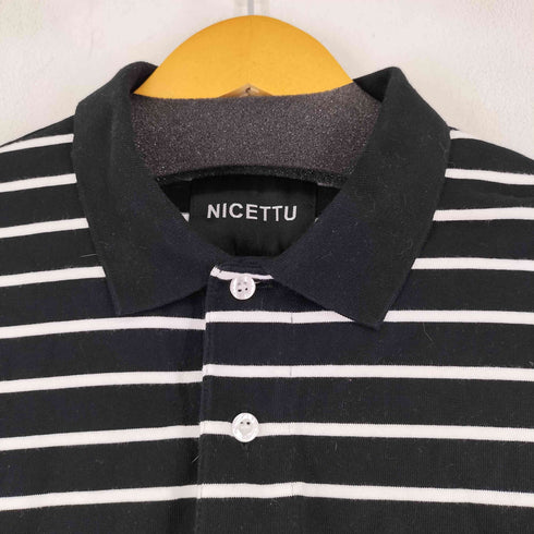 NICETTU ボーダーポロシャツ メンズ JPN:L