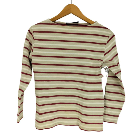 セントジェームス SAINT JAMES フランス製 ボーダー ボートネック カットソー バスクシャツ レディース XXS