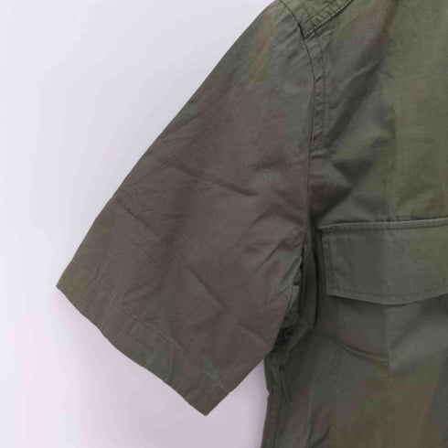 ジースターロー G-STAR RAW REGULAR FIT S/Sボックスミリタリーシャツ リップストップ メンズ S