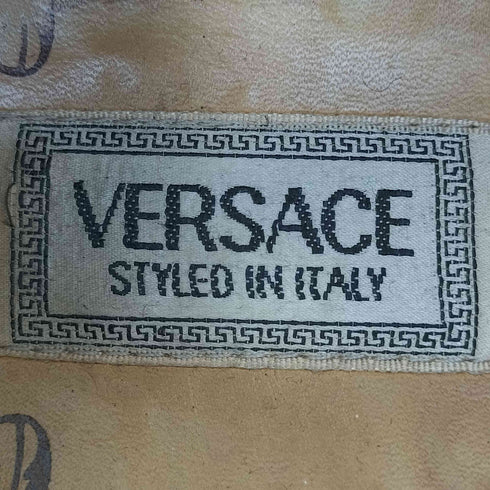 ヴェルサーチ VERSACE イタリア製 ダブルモンク スウェード Uチップ ドレスシューズ メンズ 43