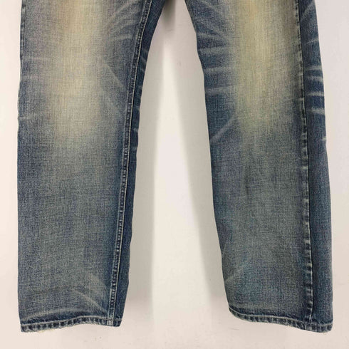 NOFAITH ヒゲ加工ワイドデニムパンツ メンズ 36