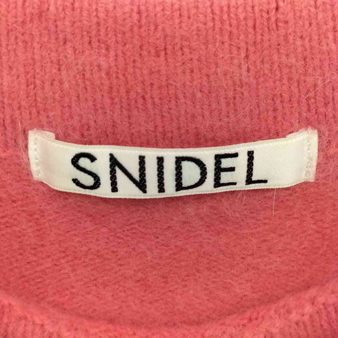 スナイデル snidel 20AW ファーライク ベルティッド ニット ワンピース レディース ONE SIZE