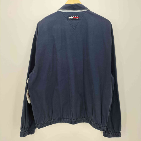 トミーヒルフィガー TOMMY HILFIGER 80-90s フラッグタグ ロゴ刺繍 スイングトップ メンズ import:L