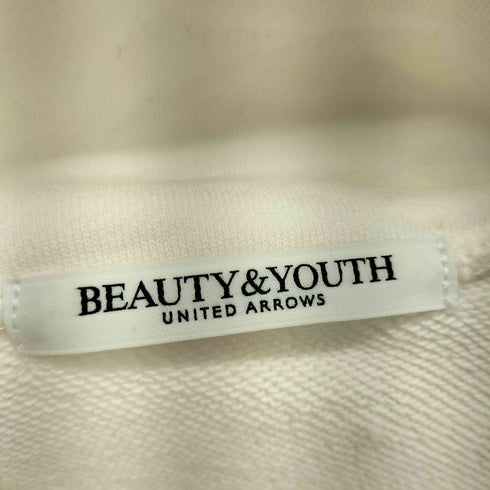 ビューティーアンドユースユナイテッドアローズ BEAUTY & YOUTH UNITED ARROWS コットン ハーフジップ スウェット プルオーバー レディース FREE