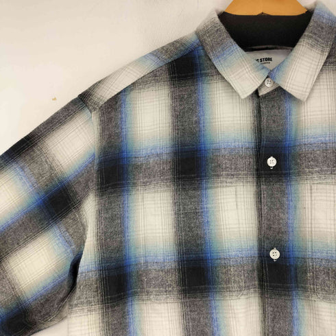 エムエフシーストア MFC STORE CHECK FLANNEL SHIRT メンズ L