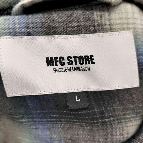 エムエフシーストア MFC STORE CHECK FLANNEL SHIRT メンズ L