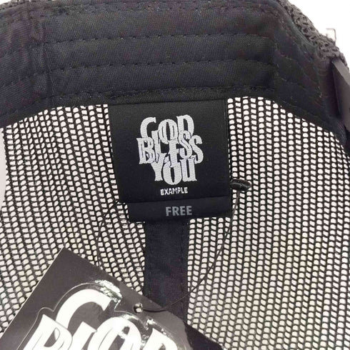 GOD BLESS YOU SNAPBACK MESH CAP メンズ