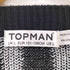 トップマン TOPMAN UK製 ジオメトリック アクリルニット セーター メンズ JPN:L