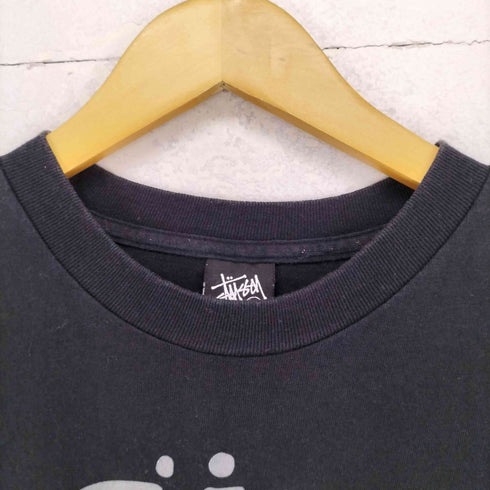 ステューシー Stussy 00s スカルプリントクルーネックTシャツ メンズ JPN:L