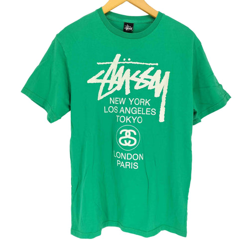 ステューシー Stussy 00s 両面プリントクルーネックTシャツ メンズ JPN:L