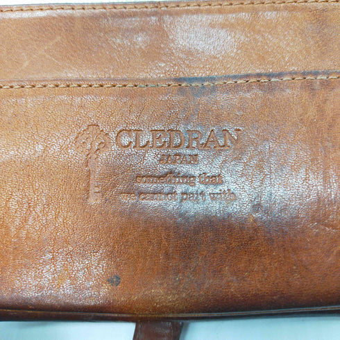 クレドラン CLEDRAN 2つ折り レザー 長財布 メンズ
