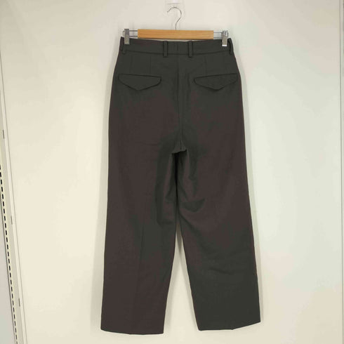 リドム LIDnM DYED MOKU WOOL TROUSERS ダイド モク ウール トラウザーズ スラックス メンズ JPN:S