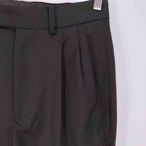 リドム LIDnM DYED MOKU WOOL TROUSERS ダイド モク ウール トラウザーズ スラックス メンズ JPN:S