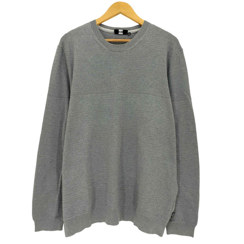 ヒューゴボス HUGO BOSS コットンシルク L/Sニット 長袖 メンズ import:XXL