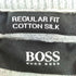 ヒューゴボス HUGO BOSS コットンシルク L/Sニット 長袖 メンズ import:XXL