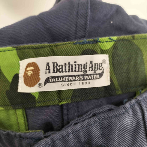 アベイシングエイプ A BATHING APE ジップベイカーパンツ メンズ JPN:M