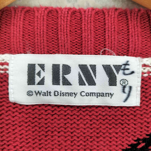 ERNY キャラクターデザイン ボーダーコットンニット メンズ JPN:M