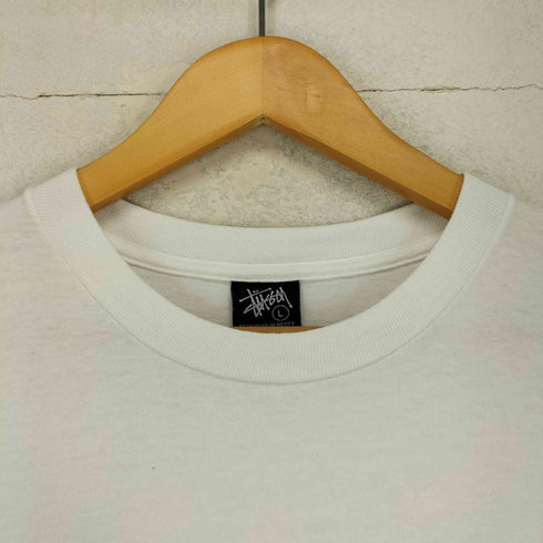 ステューシー Stussy 00s フロントプリントクルーネックTシャツ メンズ JPN:L