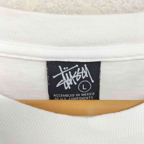 ステューシー Stussy 00s フロントプリントクルーネックTシャツ メンズ JPN:L