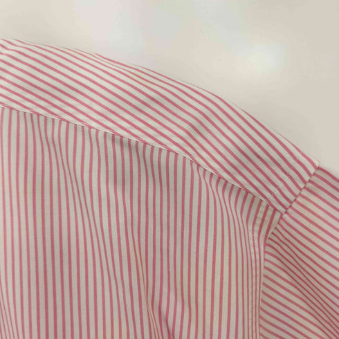 ブルックスブラザーズ BROOKS BROTHERS キャンディストライプ 半袖 ボタンダウンシャツ メンズ 17 1/2