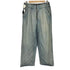 マイビューティフルランドレット my beautiful landlet 24SS 12oz DENIM TUCK WIDE PANTS(USED WASH) メンズ JPN:0