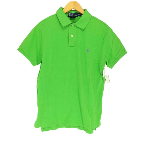 ポロバイラルフローレン Polo by RALPH LAUREN CUSTOM FIT ポニー刺繍ポロシャツ メンズ JPN:L