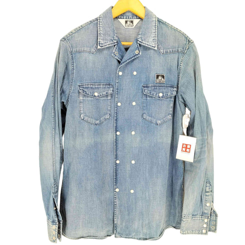 ベンデイビス BEN DAVIS ダブルボタン ウエスタンシャツ メンズ JPN:L