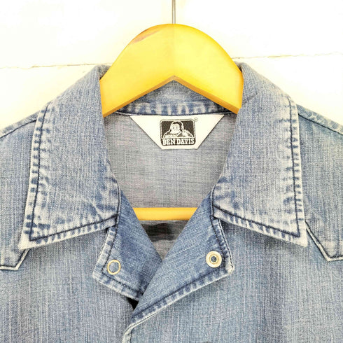 ベンデイビス BEN DAVIS ダブルボタン ウエスタンシャツ メンズ JPN:L