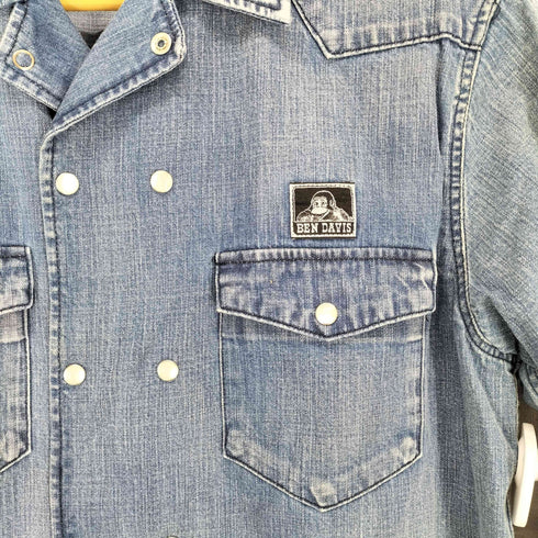 ベンデイビス BEN DAVIS ダブルボタン ウエスタンシャツ メンズ JPN:L