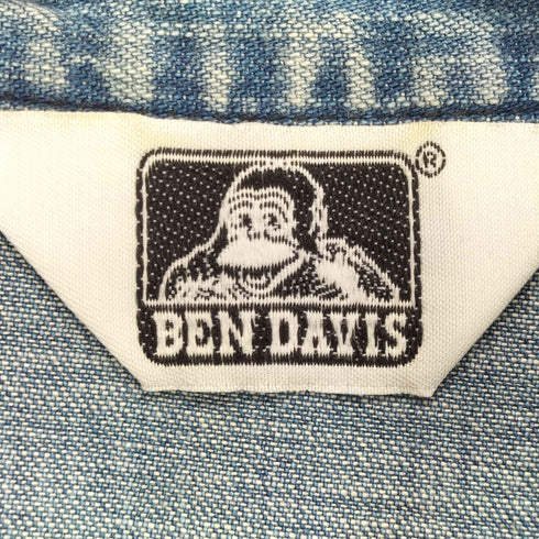 ベンデイビス BEN DAVIS ダブルボタン ウエスタンシャツ メンズ JPN:L